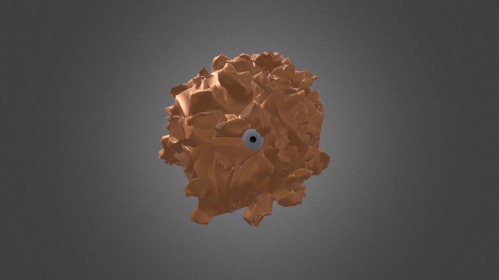 Pulsing Creature 3D Model