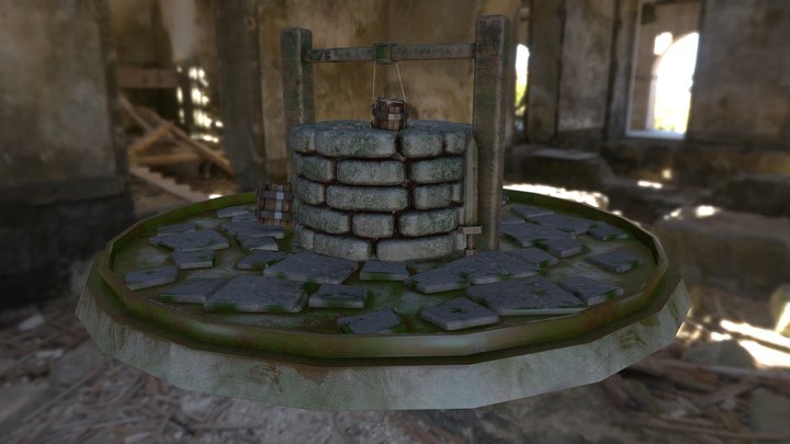 Old Well 3D Model