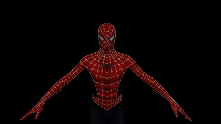 Spider Man 2 Sam Raimi 2004 3D Model