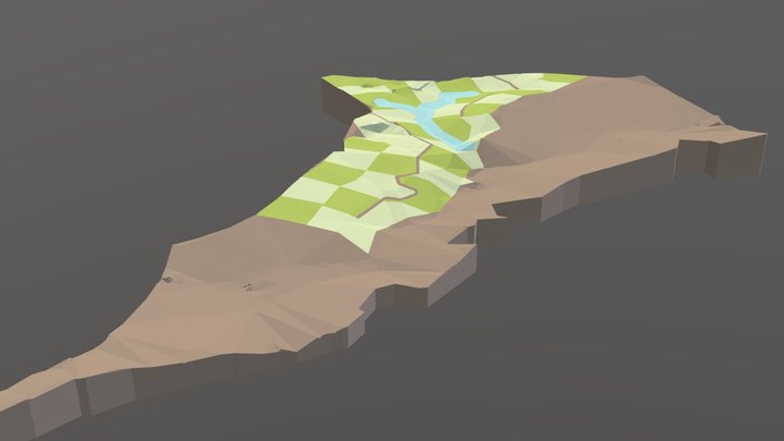 PARCELACIÓN LA JOYA 3D Model