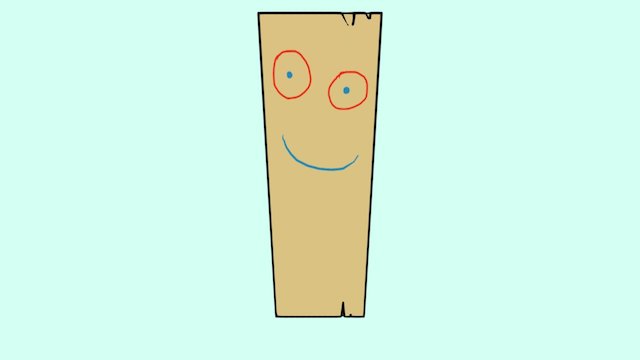 Plank 3D Model