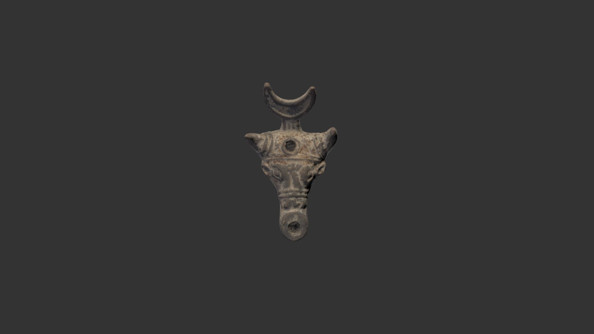 Roman Lamp (Bull Head)