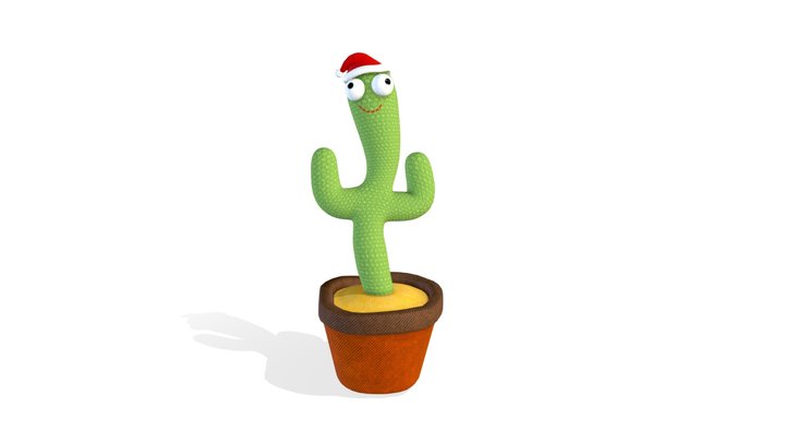 Dancing cactus - Day 15 – Free 3D Model STL