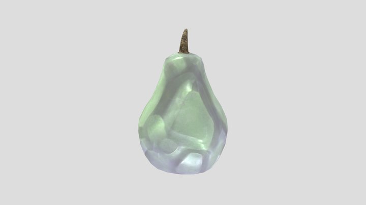 magic crystal pear 3D Model