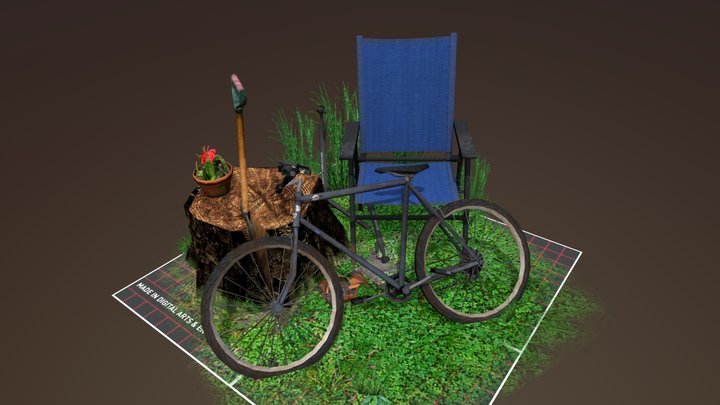 DAE 5 Finished props - Eco House 3D Model