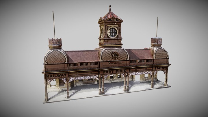PORT PIRIE RAILWAY STATION 3D Model