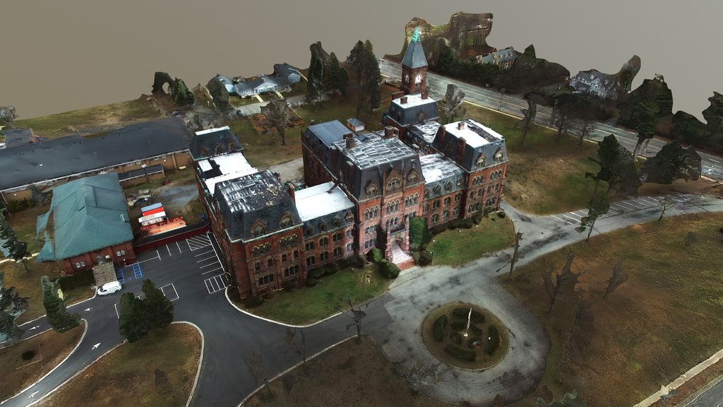 Abandoned St. Paul's School -RAWscan