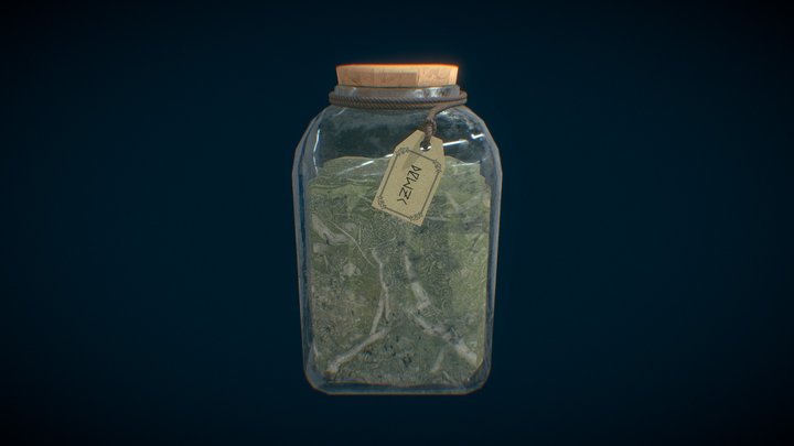 Herbs Jar 3D Model
