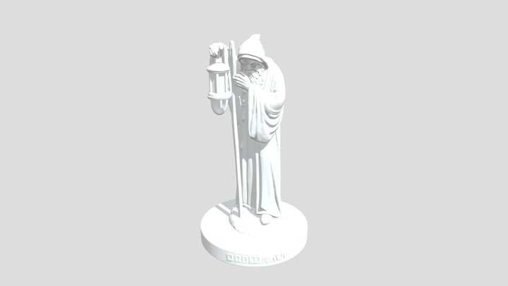 Hermit 3D Model