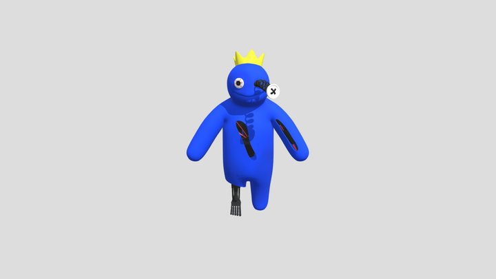 Blue 3D Model