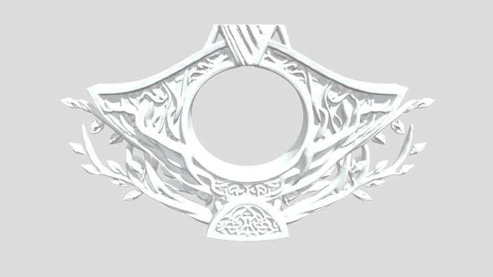 Enchanted Woodland Frame 3D Model