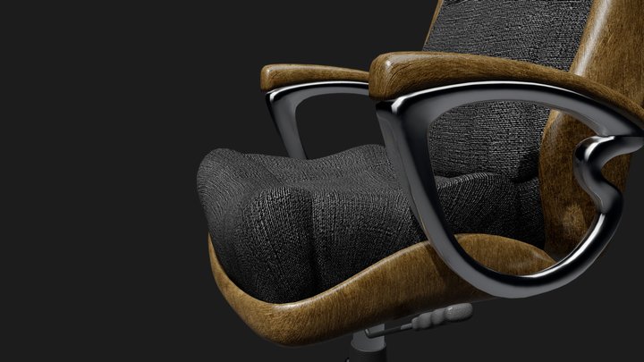 SILLA DE ESCRITORIO (desk chair) 3D Model