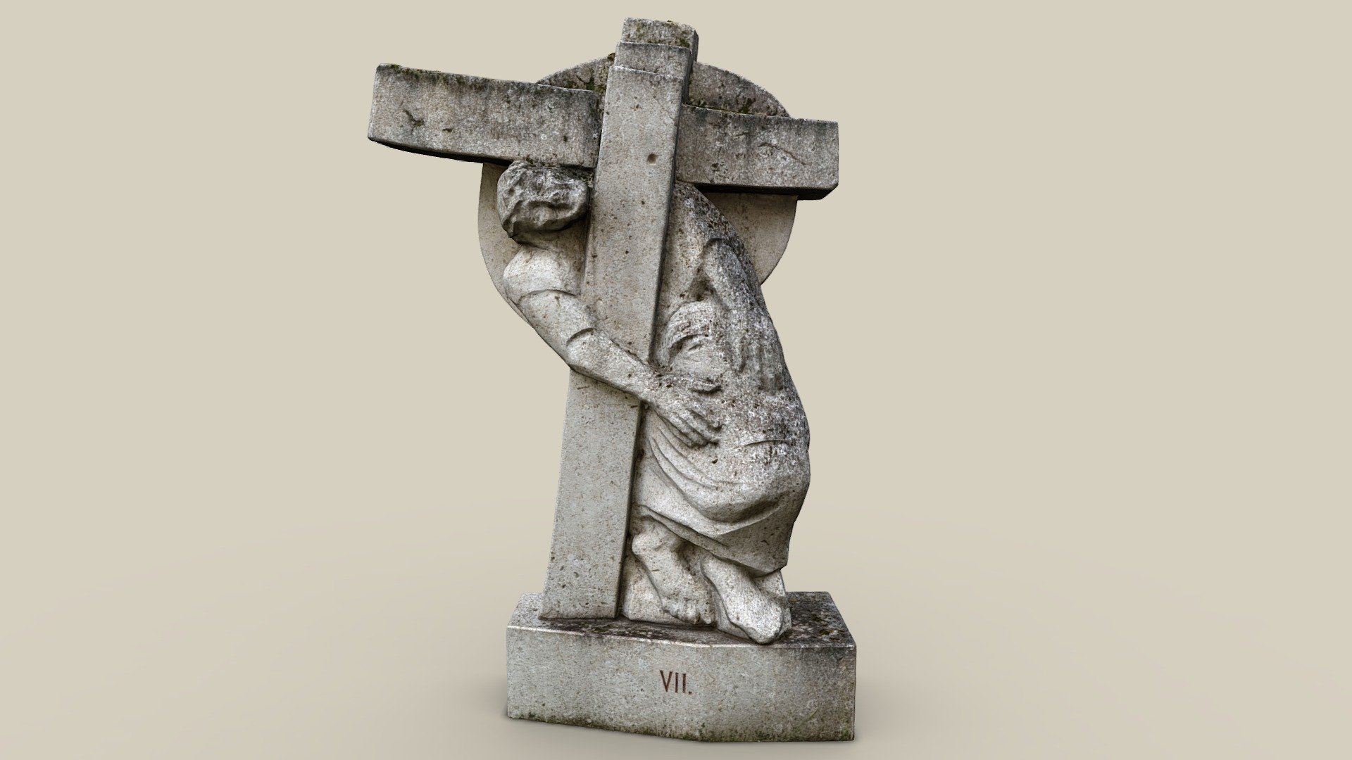 Kreuzwegstation 7 — Sketchfab embed 3D viewer