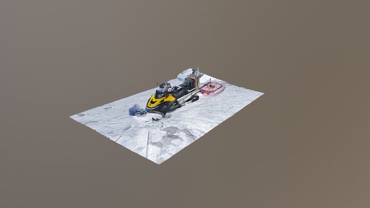 Skidoo - Greenland 3D Model