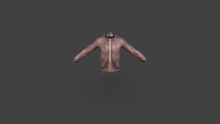 Advanced Game Characters week2 Jacket 3D Model