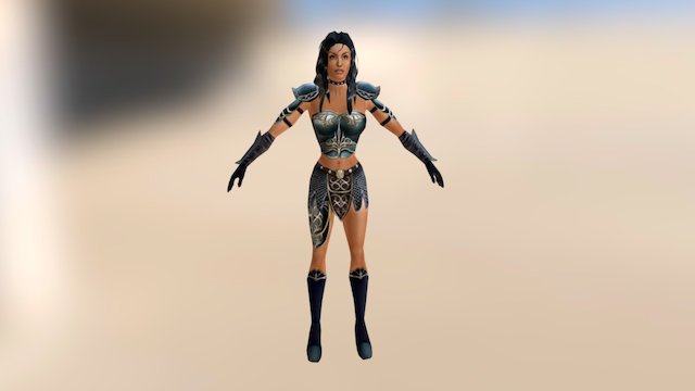 Istaria - Mia 3D Model