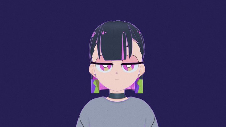 NIRA from 「Study me」in お勉強しといてよ- ずっと真夜中でいいのに 3D Model
