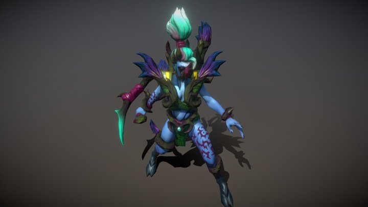 Thorns of Nightshade Set 3D Model