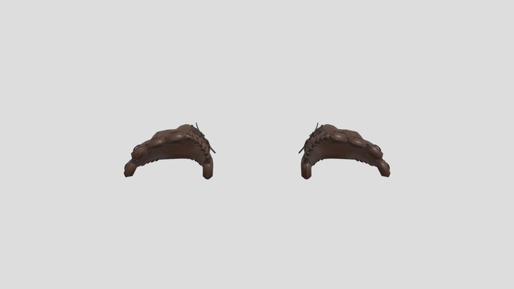 3D Gloves Design 3D Model