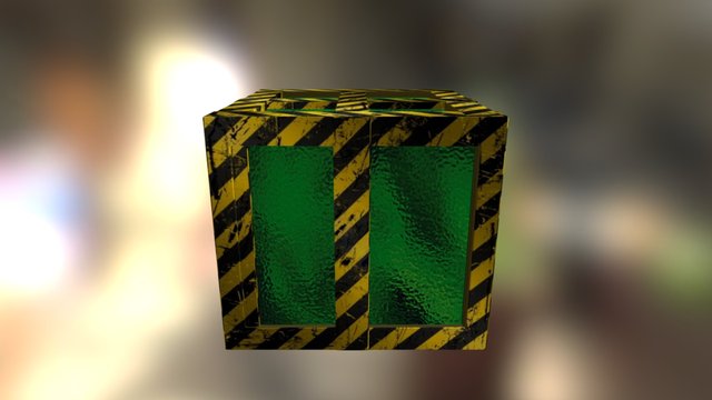 Crate 3D Model