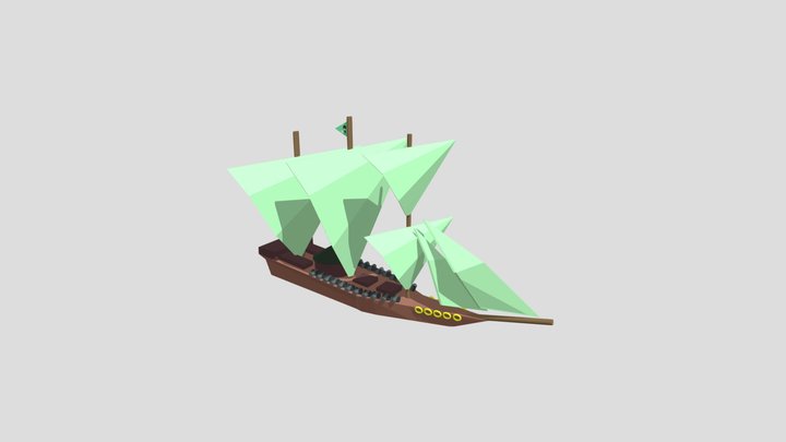 My first boat 3D Model