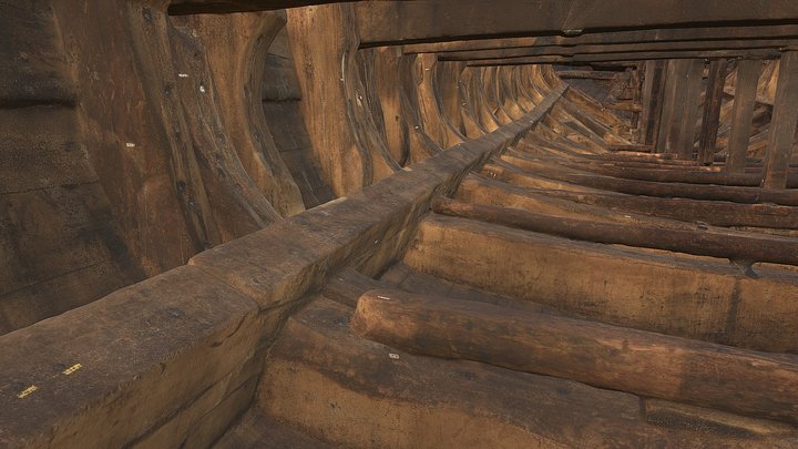 Vasa, the hold 3D Model