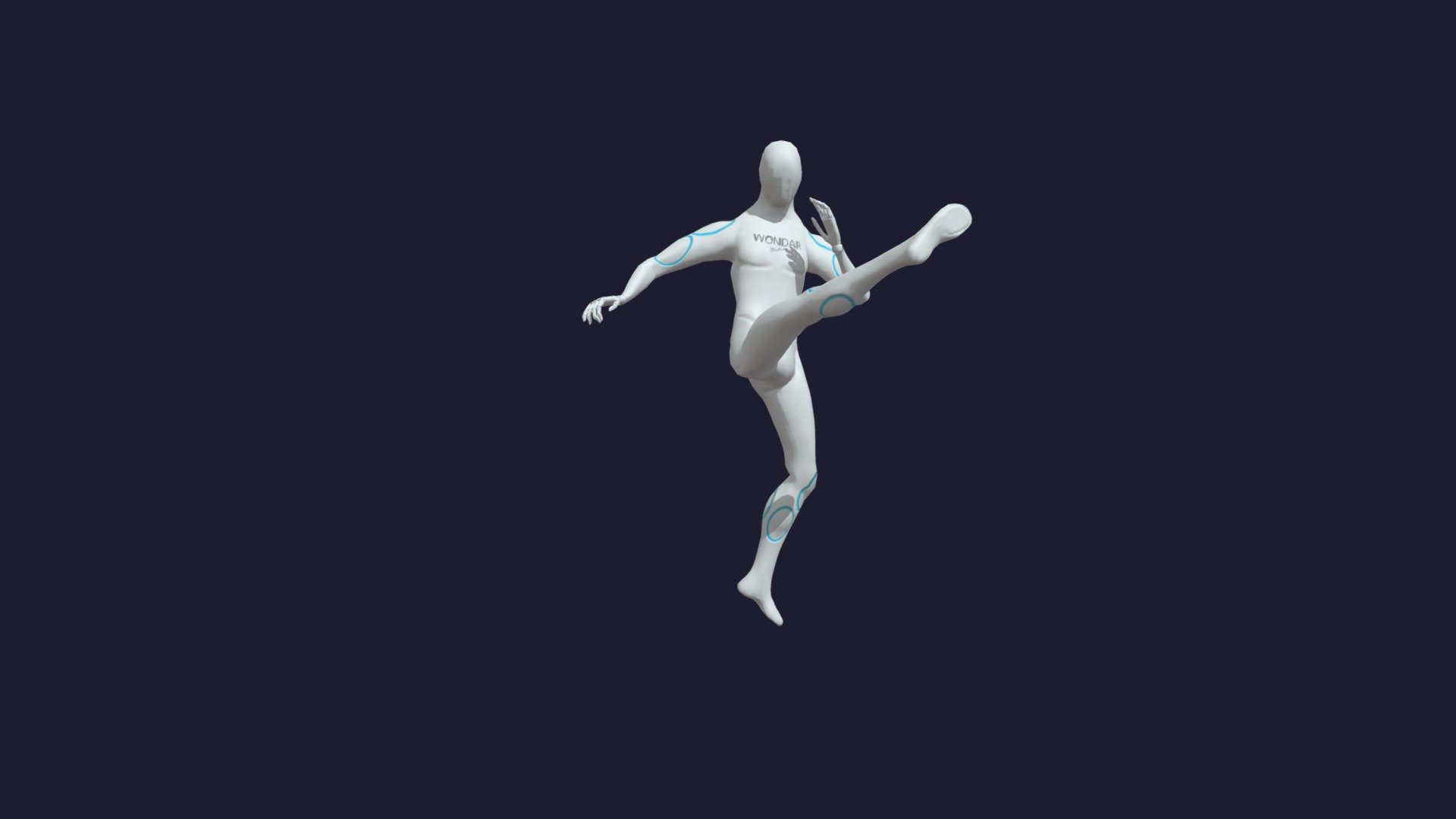 Karate spinning kick 2 - Buy Royalty Free 3D model by wondarstudios ...