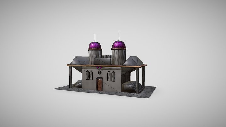 Arcane Trickster Guild Headquarters 3D Model