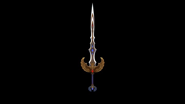 SwordMaster Weapon Optimisation 3D Model