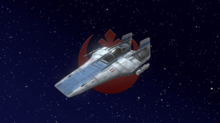 R-22 Spearhead (McQuarrie Inspired A-Wing) – Modèle 3D gratuit STL