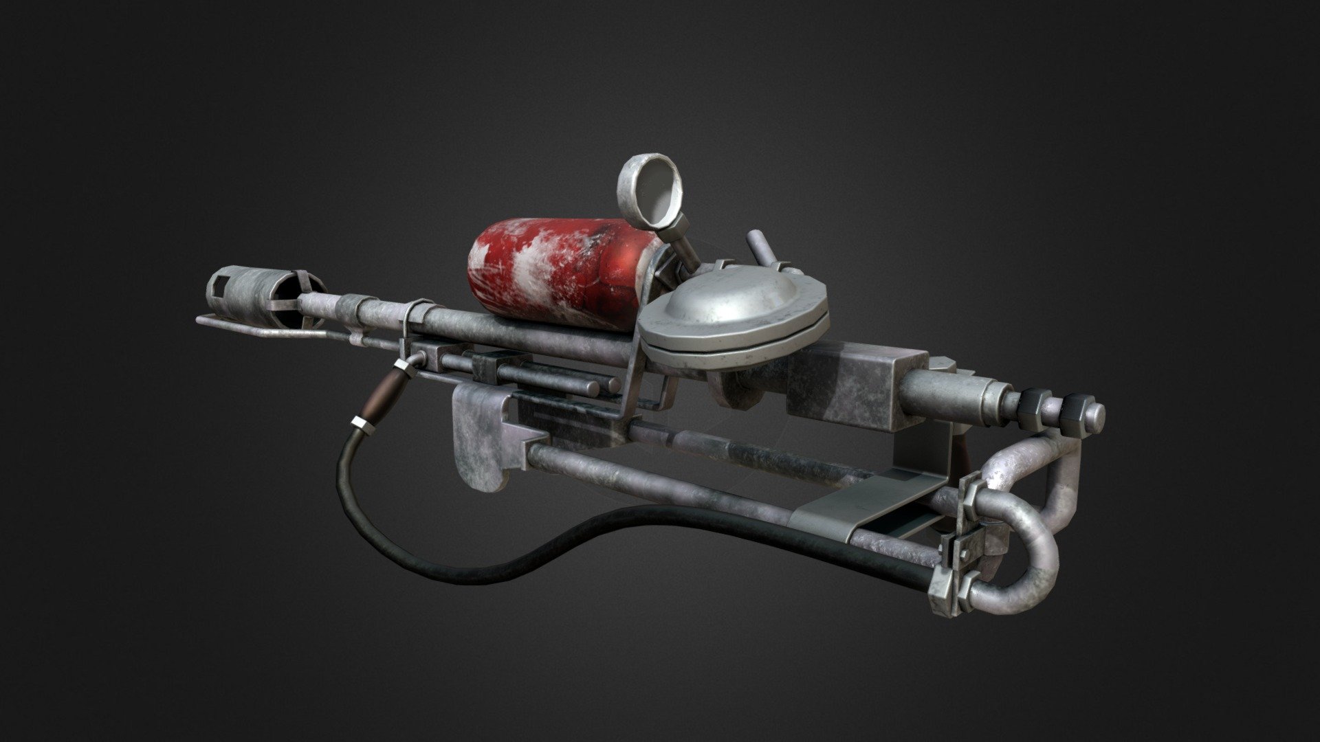 gun - 3D model by LilyMay [f507a23] - Sketchfab