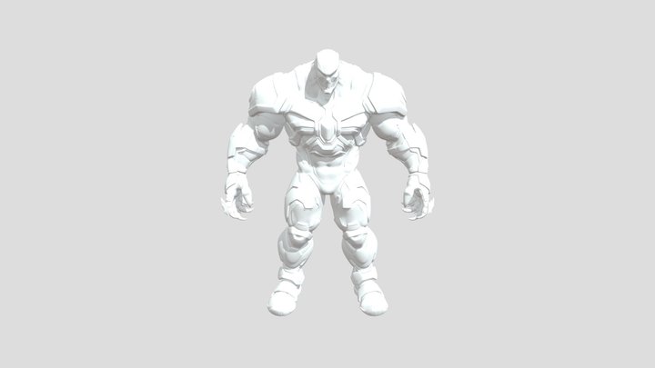 Venom space knight 3D Model