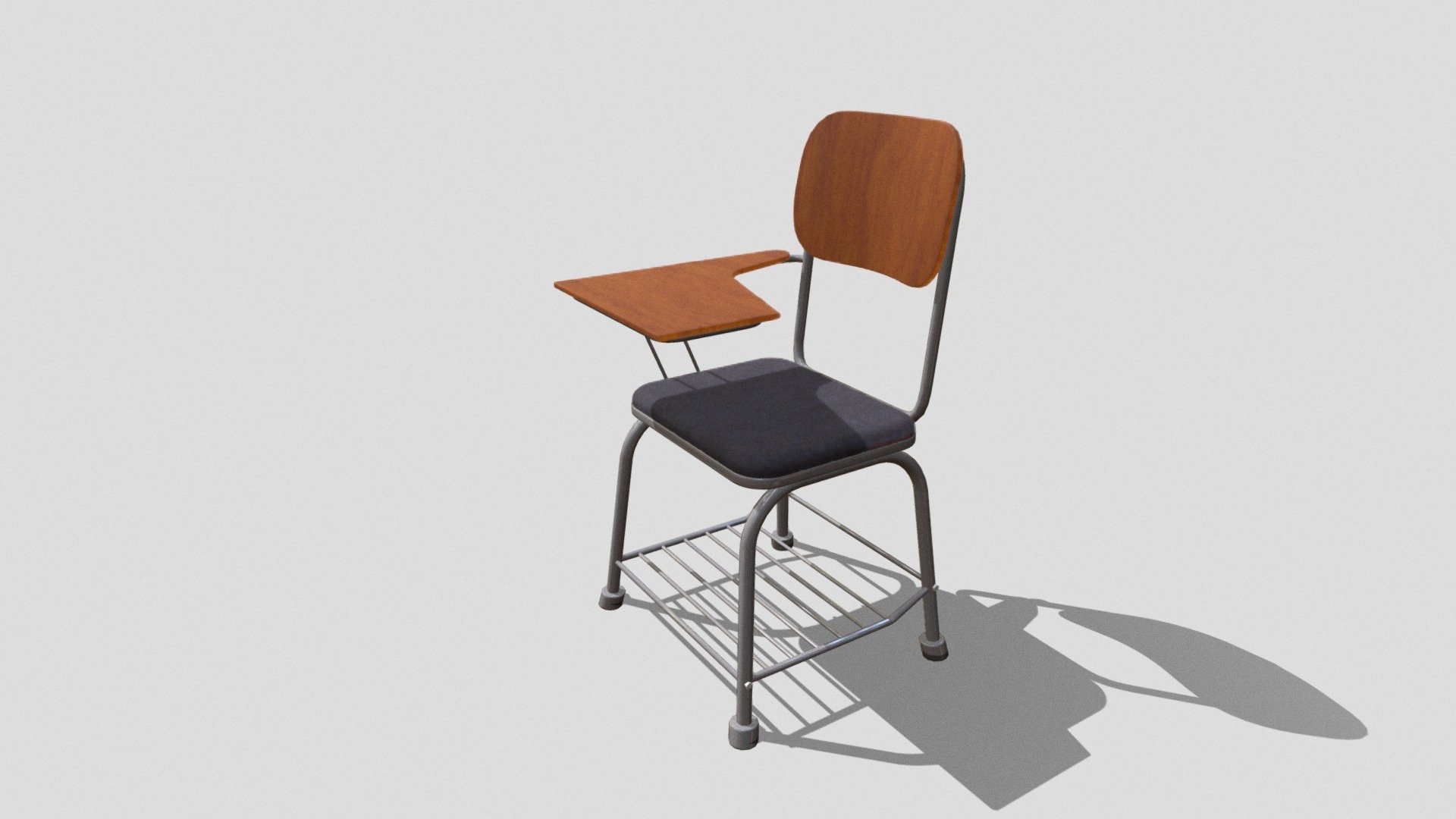 Chair Table Class Download Free 3D model by najeeebs [f5085b4