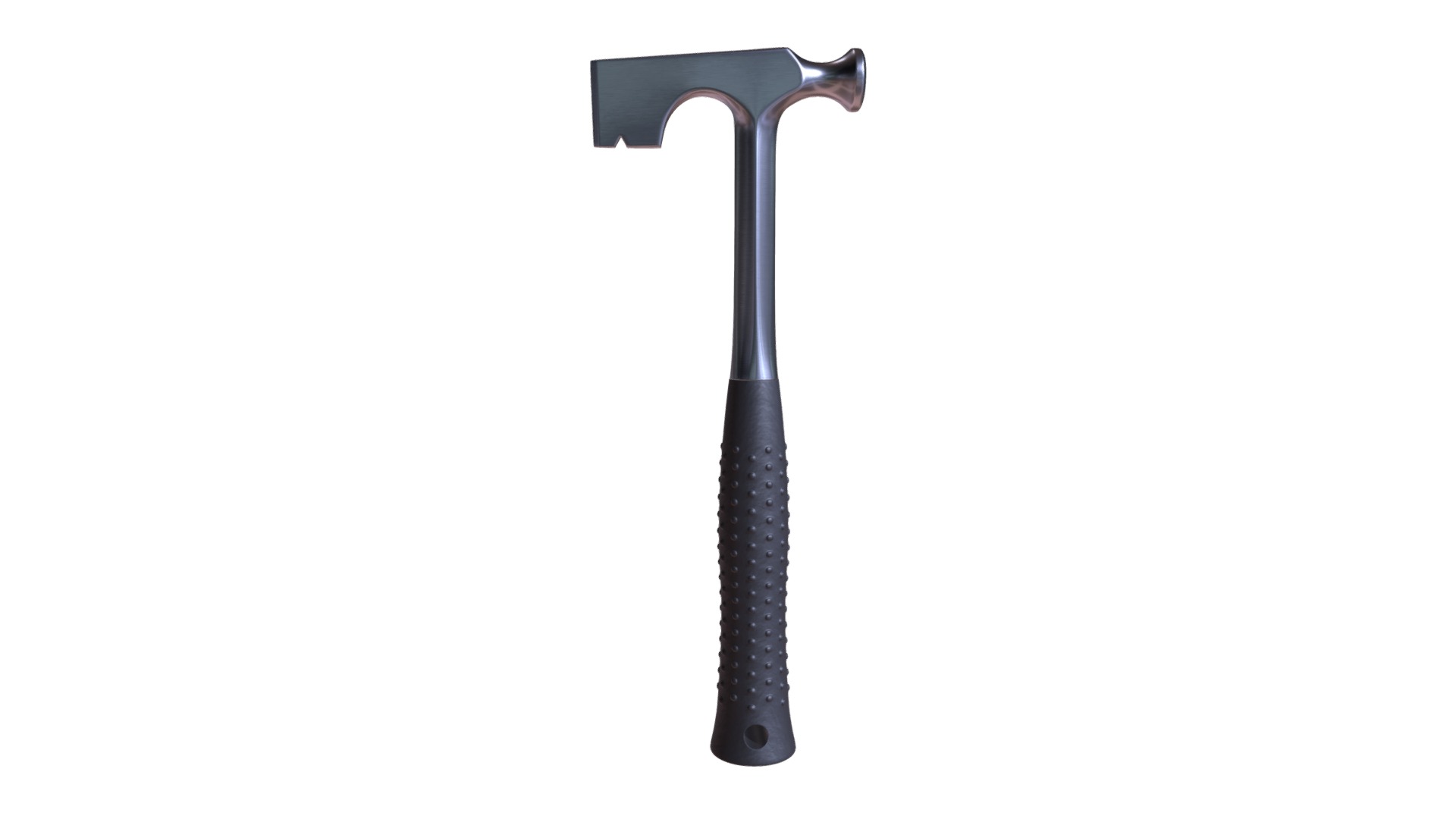 3D model sledge hammer - This is a 3D model of the sledge hammer. The 3D model is about a black and silver vacuum cleaner.