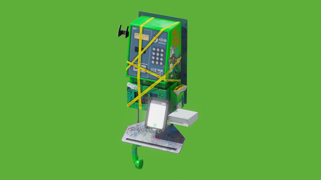 Futuristic Public Phone