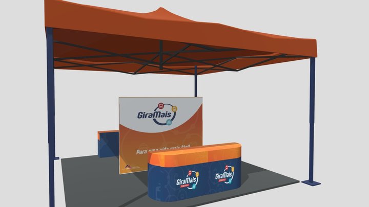 Stand_ENBI_EXTERIOR 3D Model