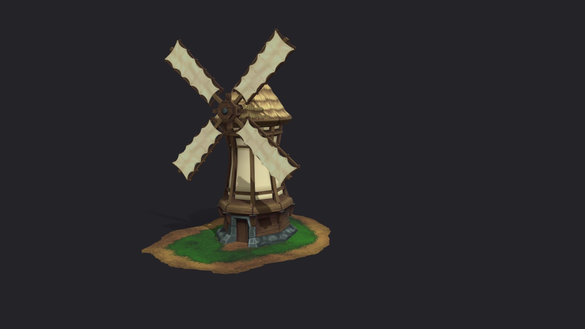 Mill - 3D model by curie (@curieproart) [f50b0b8] - Sketchfab