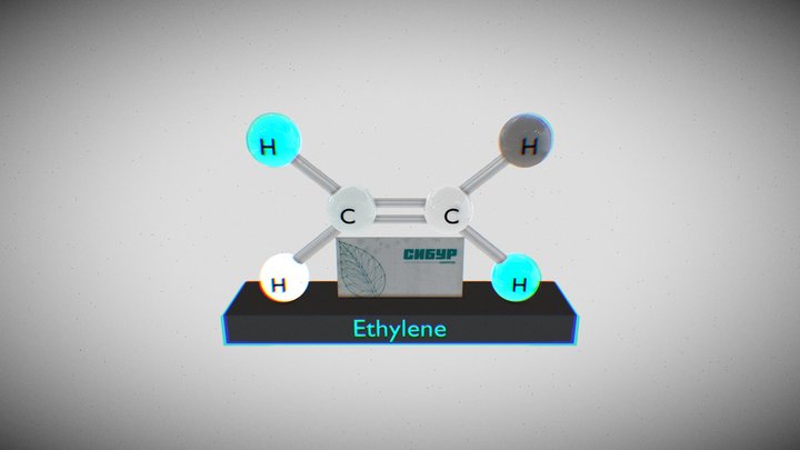 Макет Этилена 3D Model