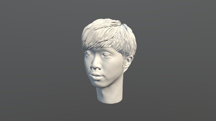 Scan&fix_Head_Charles 3D Model