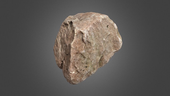 Realistic stone 3D Model