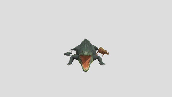 Krokodyle 3D Model