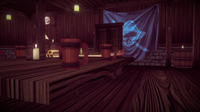 Pirate Room 3D Model