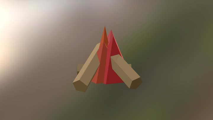 Fire 3D Model