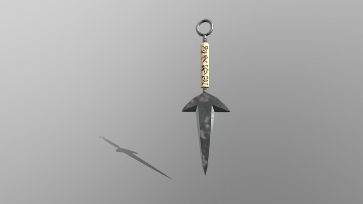 Minato Kunai ,  4th Hokage 3D Model