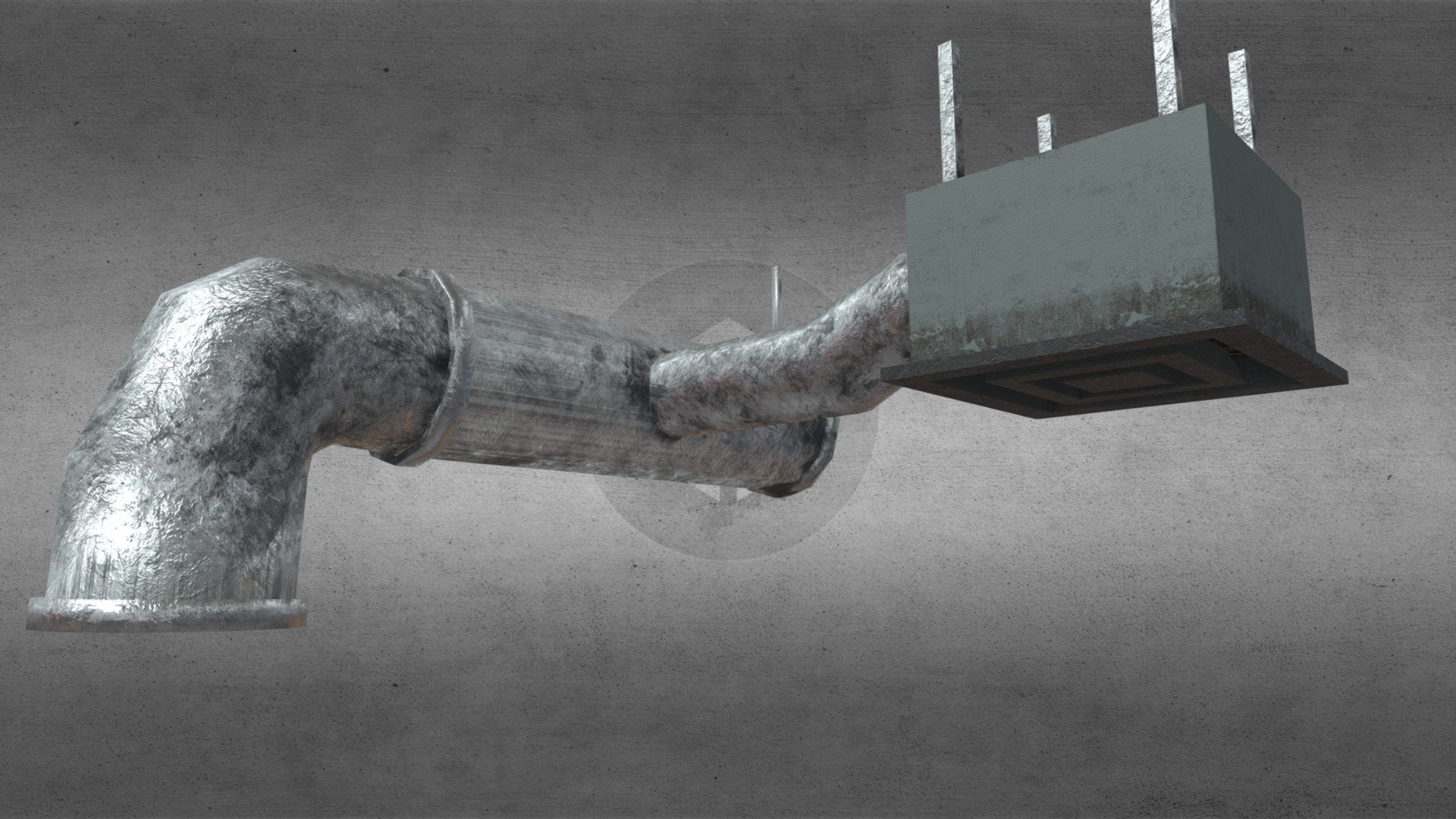 Air Conditioning Pipes Download Free 3D model by Marcin.Kwiatkowski