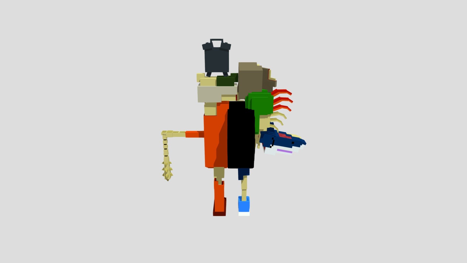 steal a brainrot La Extinct Grande - Download Free 3D model by ...