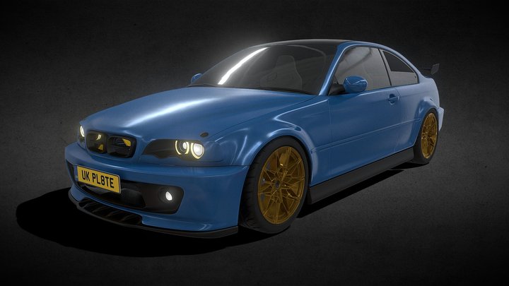 E46140i 3D Model