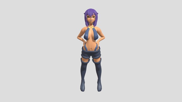 Jahy-sama Usdz 3D Model