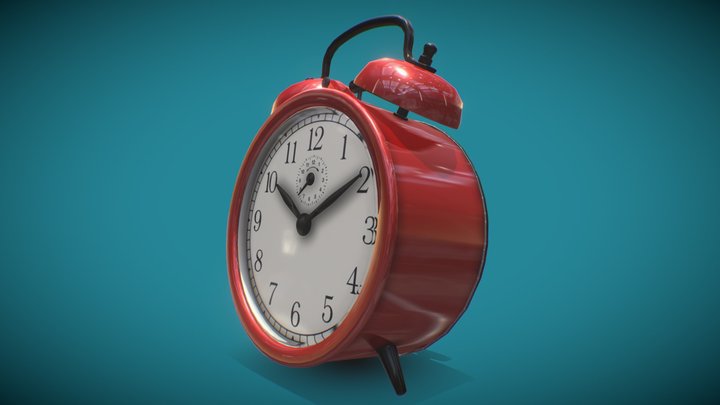 RELOJ DESPERTADOR 3D Model