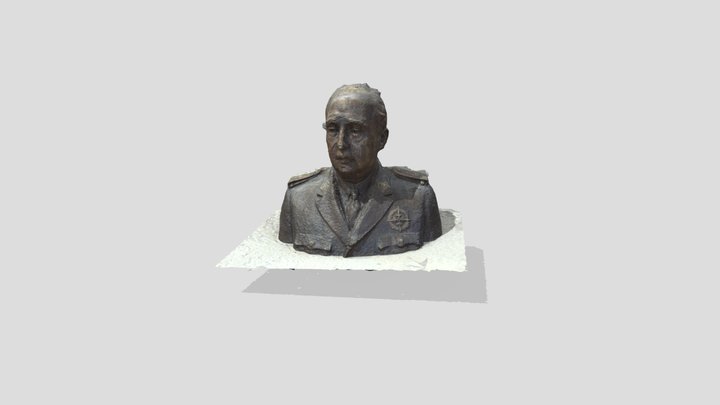 Francisco Franco 3D Model